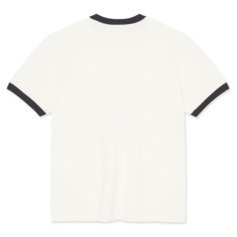 Ringer t-shirt - Cloud white / Navy