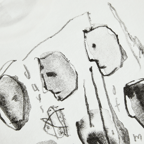 Sequence t-shirt - Cloud white