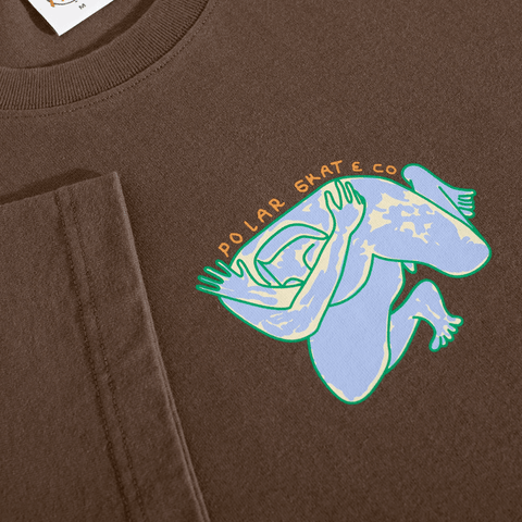 Shy bow t-shirt - Brown