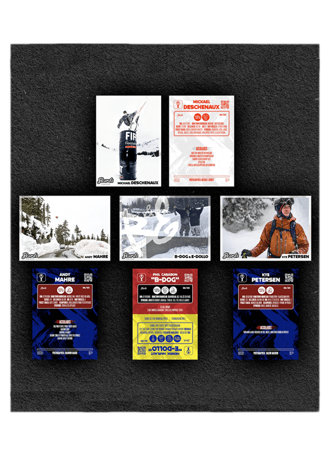 Collectible cards Skards Inspired media pack