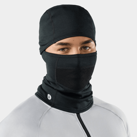Active fleece hinged balaclava - Black