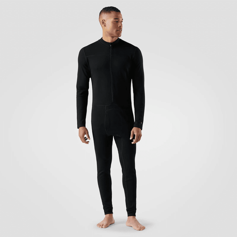 Classic thermal merino baselayer one piece - Black