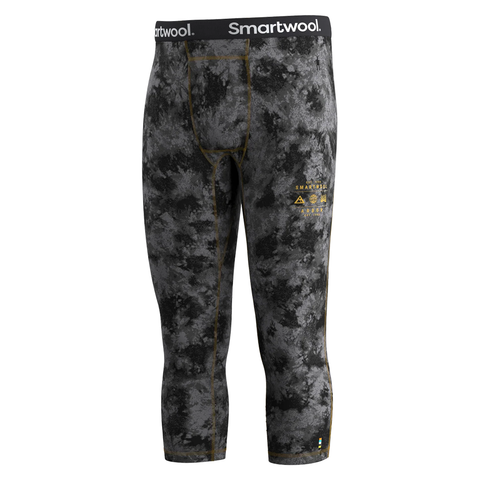 Classic thermal baselayer ¾ bottom - Black tie dye / Honey gold