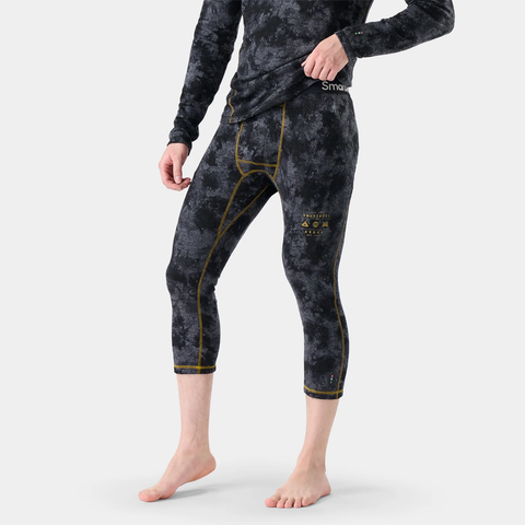 Classic thermal baselayer ¾ bottom - Black tie dye / Honey gold