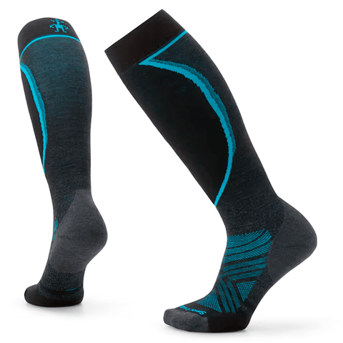 Targeted cushion women's ski socks - Charcoal