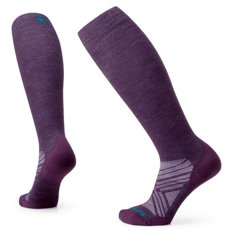 Zero cushion women's ski socks - Purple iris