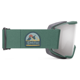 Squad goggle - Alpine green / CP Sun platinum mirror + Clear