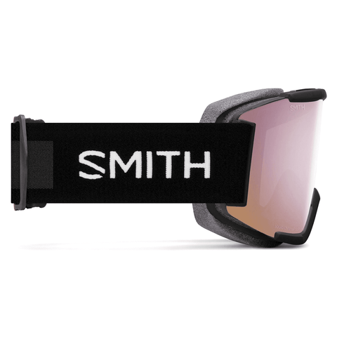 Squad goggle - Black / CP Everyday rose gold mirror + Clear