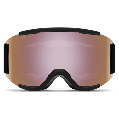 Squad goggle - Black / CP Everyday rose gold mirror + Clear