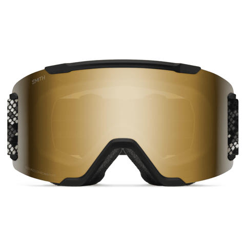 Squad goggle - Black snakeskin / CP Sun gold mirror + Clear