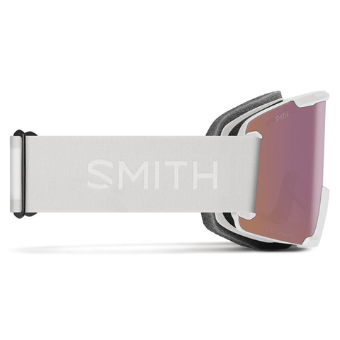 Squad goggle - White vapor / CP Everyday rose gold mirror + Yellow