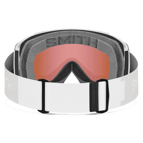 Squad goggle - White vapor / CP Everyday rose gold mirror + Yellow