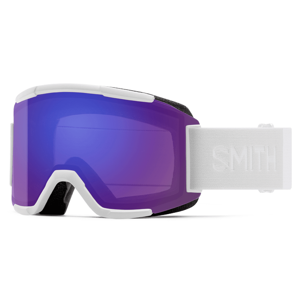 Squad goggle - White vapor / CP Everyday violet mirror + Clear