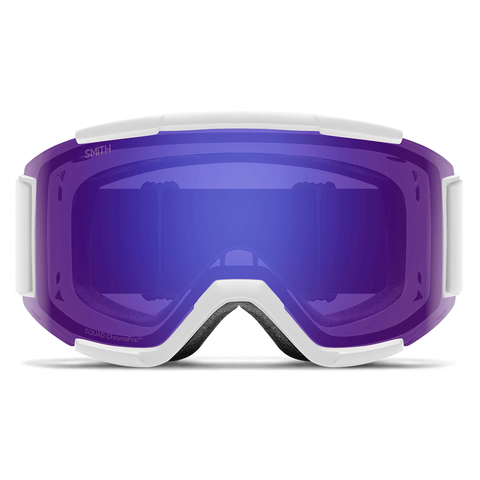 Squad goggle - White vapor / CP Everyday violet mirror + Clear