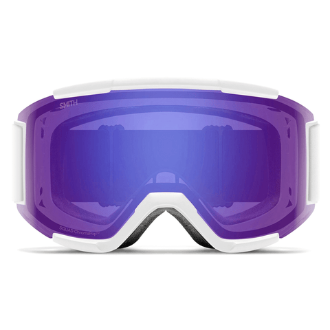 Squad goggle - White vapor / CP Everyday violet mirror + Clear