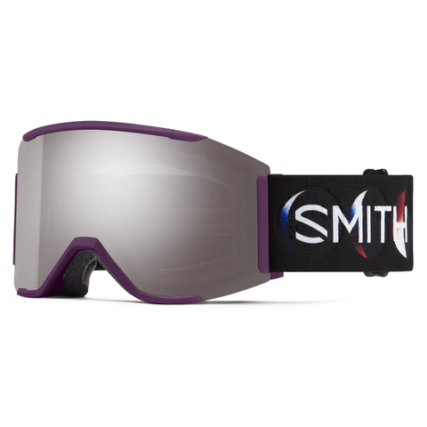 Squad MAG goggle - Cherry lacquer phases / CP Sun platinum mirror + CP Storm blue sensor mirror