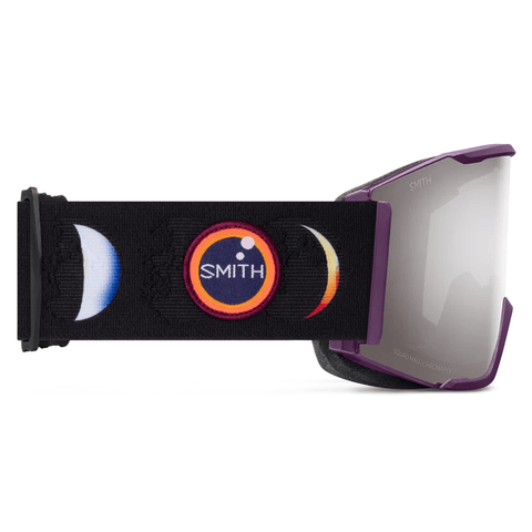 Squad MAG goggle - Cherry lacquer phases / CP Sun platinum mirror + CP Storm blue sensor mirror