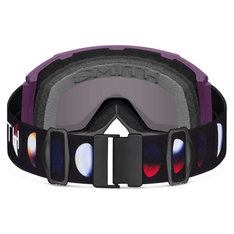 Squad MAG goggle - Cherry lacquer phases / CP Sun platinum mirror + CP Storm blue sensor mirror