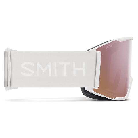 Squad MAG goggle - White vapor / CP Everyday rose gold mirror + CP Storm rose flash