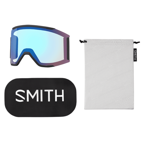 Squad MAG goggle - White vapor / CP Everyday rose gold mirror + CP Storm rose flash