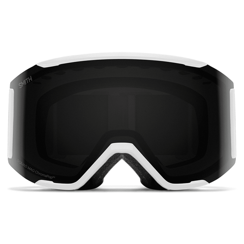 Squad MAG goggle - White vapor / CP Sun black + CP Storm blue sensor mirror