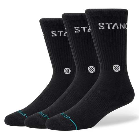 Origin socks 3 pack - Black
