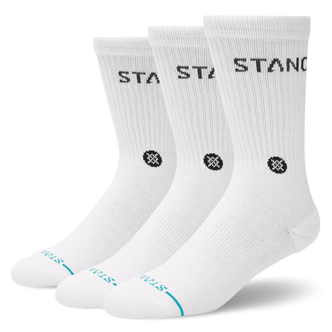Origin socks 3 pack - White