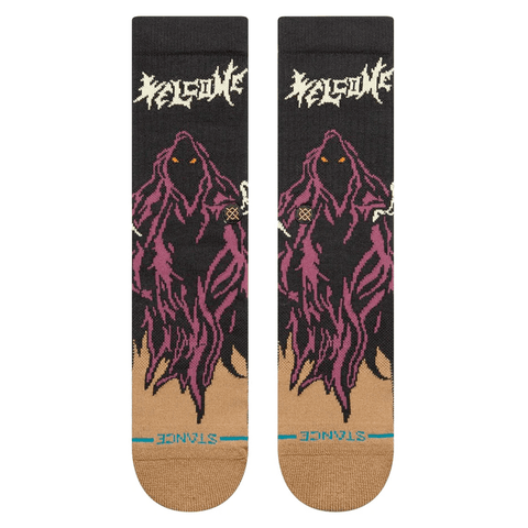 x Welcome Skelly socks - Black