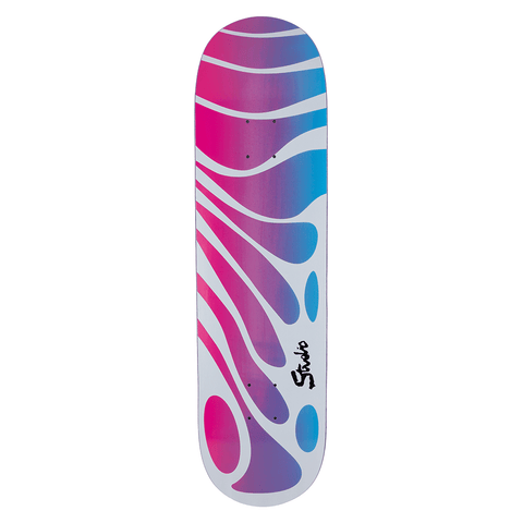 Organic plus 8.5 deck - White / Purple