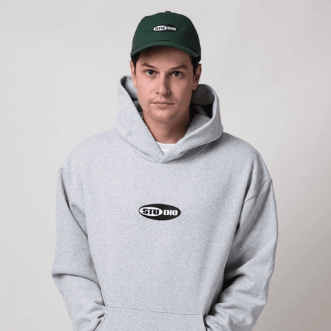 Sound mind 6 panel hat - Dark green