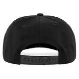 Wavey 6 panel hat - Black