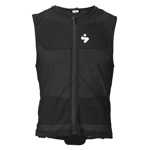 Back protector vest - True black