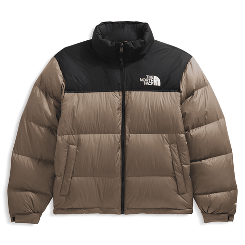 1996 Retro nuptse jacket - Mocha brown / TNF black