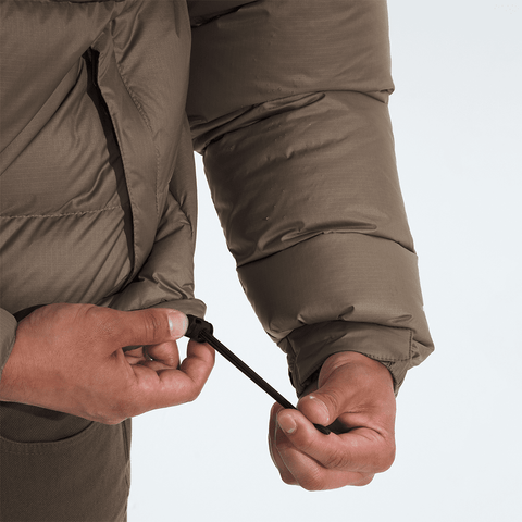 1996 Retro nuptse jacket - Mocha brown / TNF black