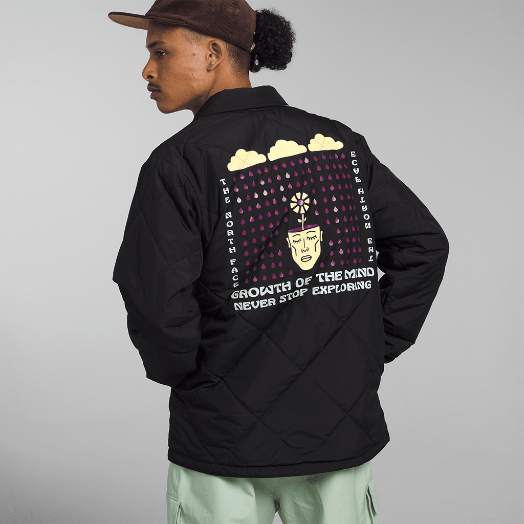 Afterburner insulated flannel - TNF black print