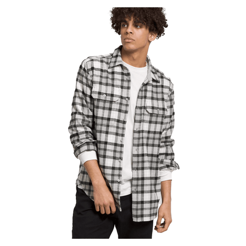 Arroyo flannel shirt - Meld grey medium bozeman plaid