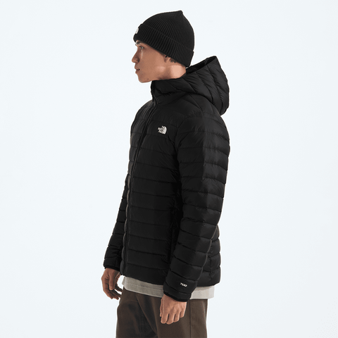 Classic down hooded jacket - TNF black