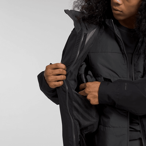 Clement Triclimate® jacket - TNF black / Asphalt grey