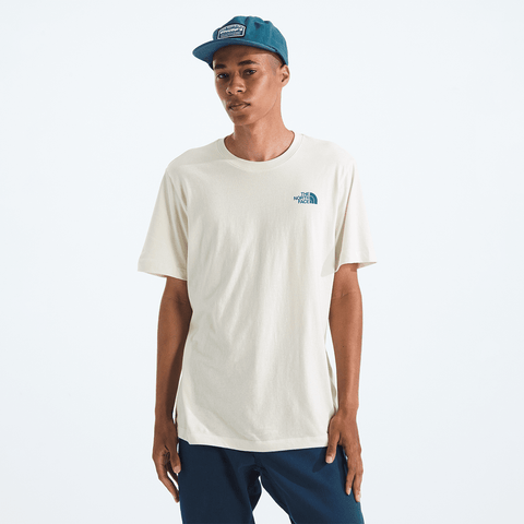 Evolution sky cloud graphic t-shirt - White dune