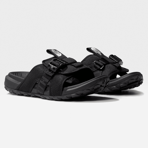 Explore camp slides - TNF black