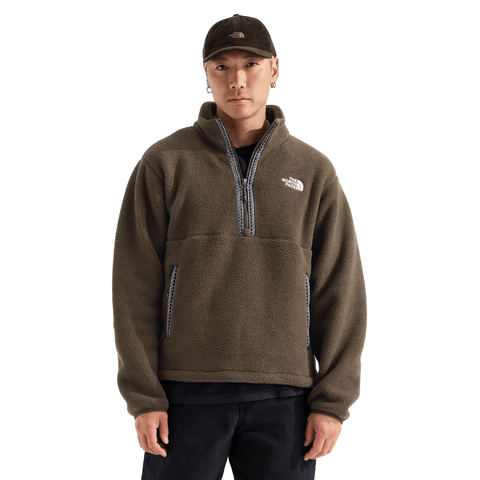 TNF™ fleeski ¼ zip - Dark chestnut