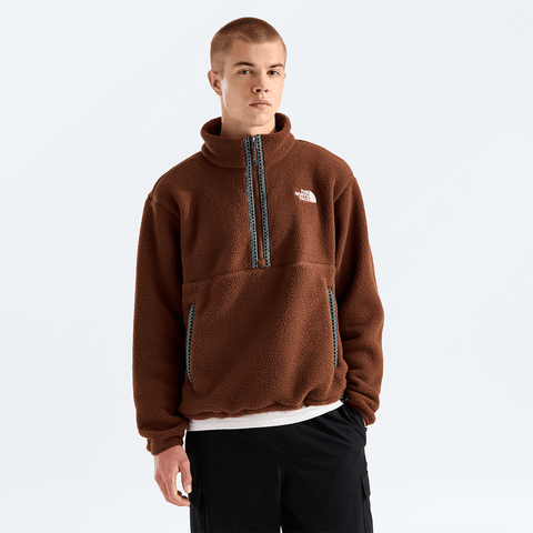 TNF™ fleeski ¼ zip - Ember soil