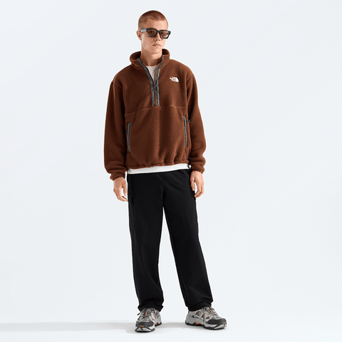 TNF™ fleeski ¼ zip - Ember soil