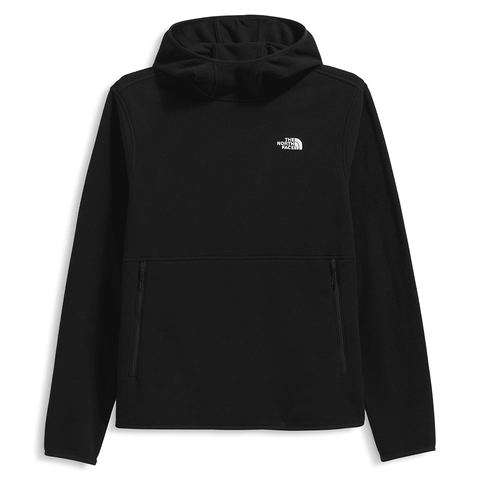 Glacier fleece pullover hoodie - TNF black
