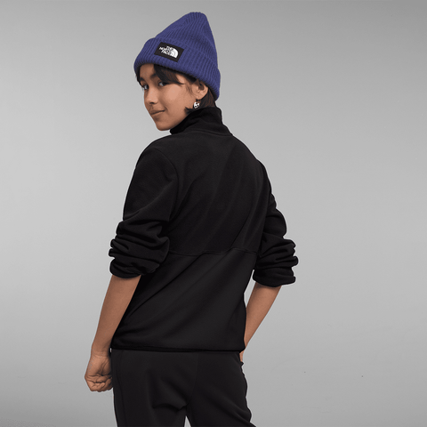 Glacier ¼ zip kids' fleece - TNF black