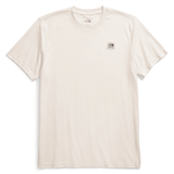 Heritage patch t-shirt - Heather white dune