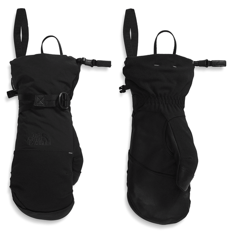 Montana edge leather mitts - TNF black / TNF black heather
