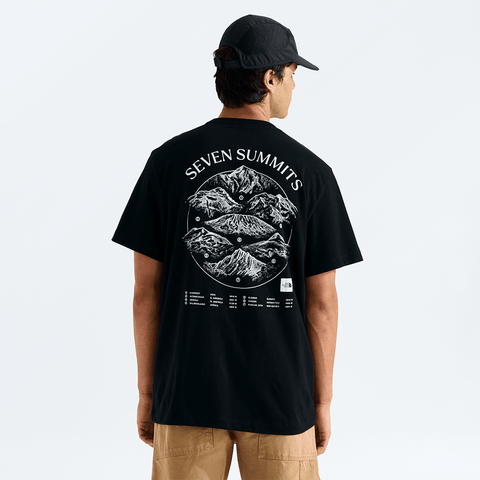 Places we love Seven summits t-shirt - TNF black
