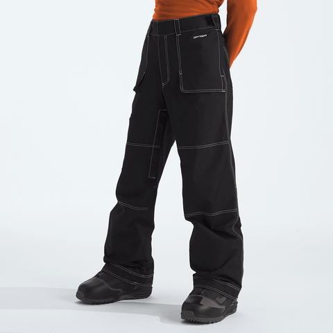 Slashback cargo pants - TNF black / White stitching