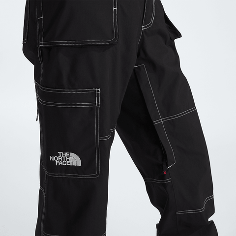 Slashback cargo pants - TNF black / White stitching